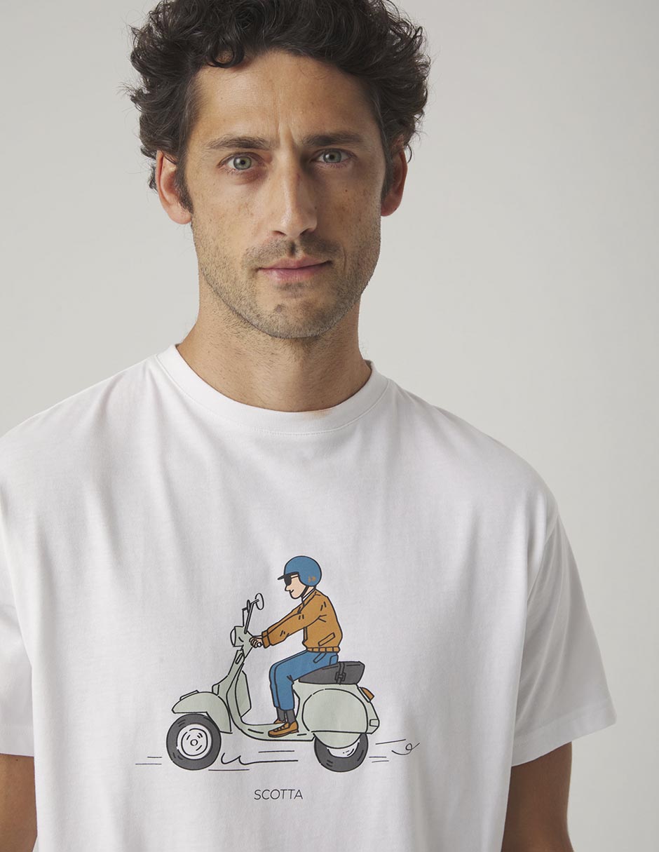Playera cuello redondo para hombre 3