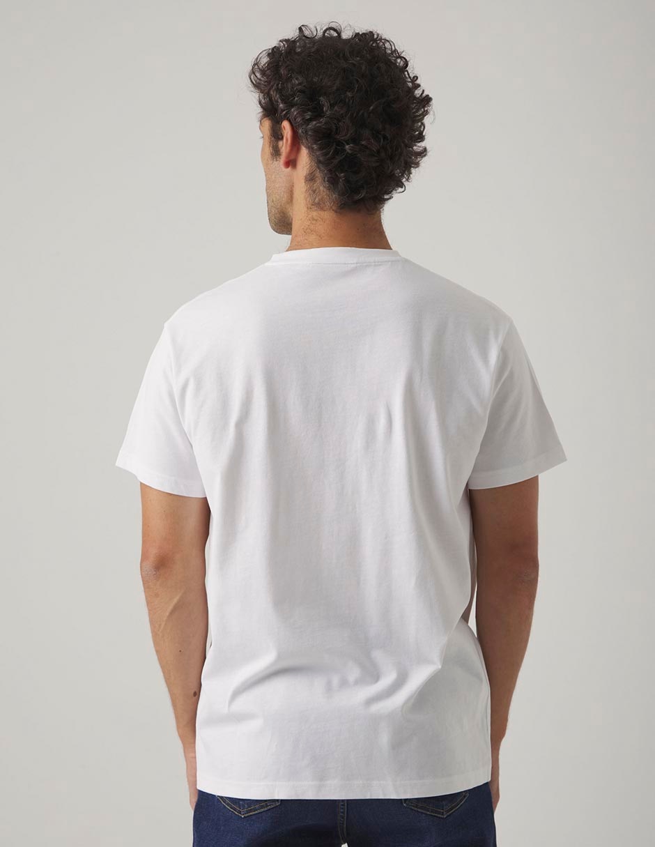 Playera cuello redondo para hombre 2
