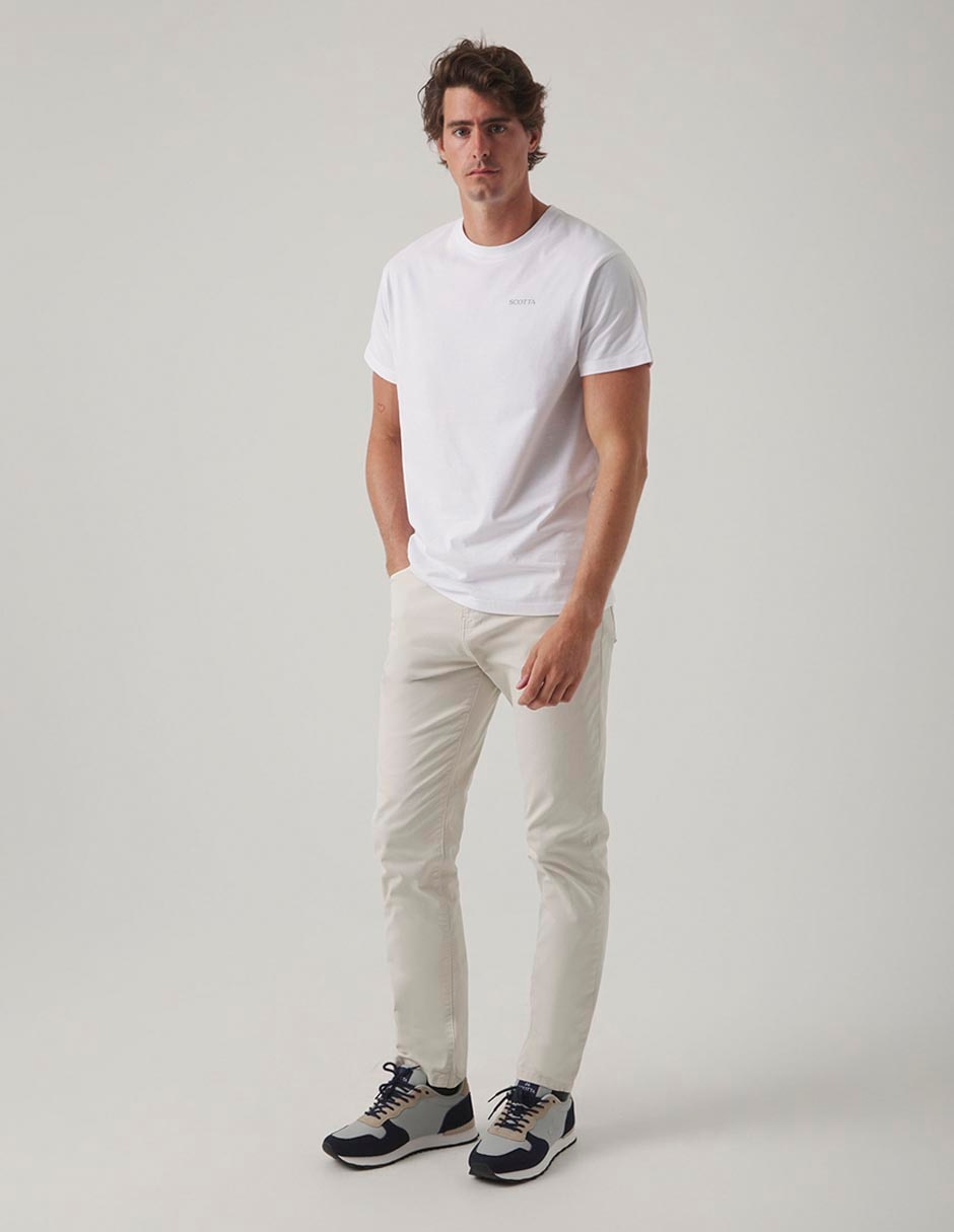 Playera Scotta cuello redondo para hombre