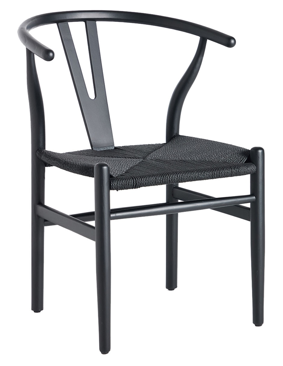 Silla Luciana de madera sólida 10