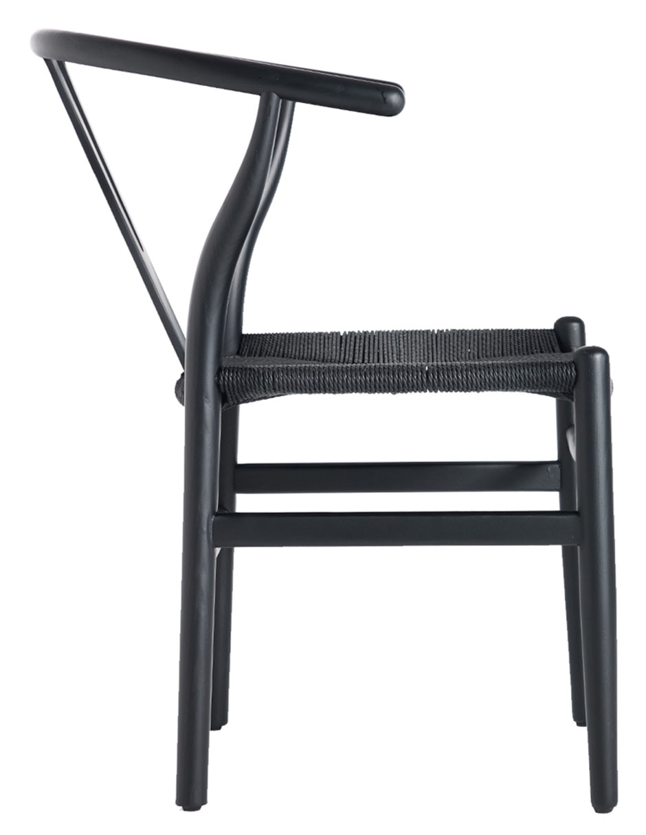 Silla Luciana de madera sólida 11