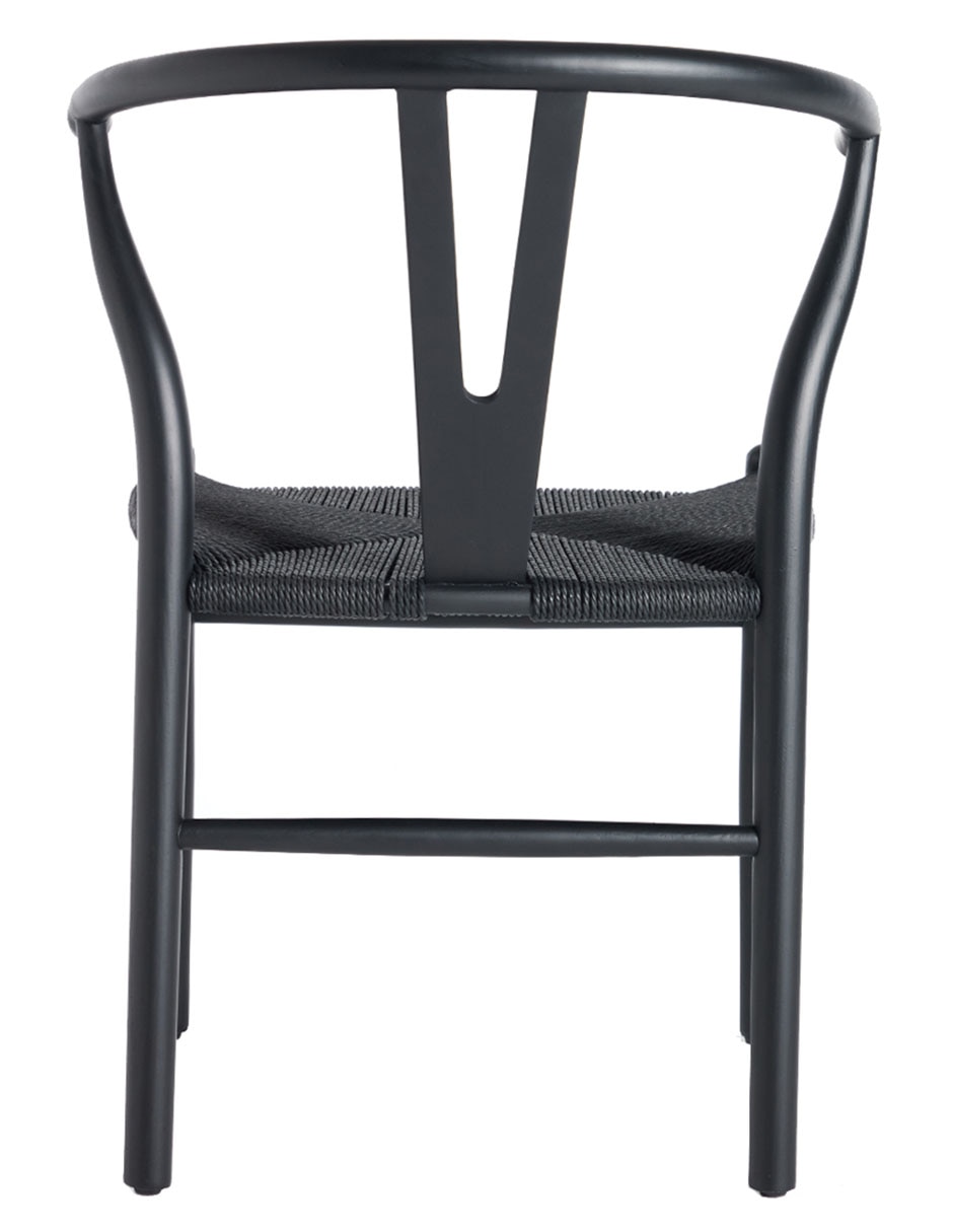 Silla Luciana de madera sólida 13