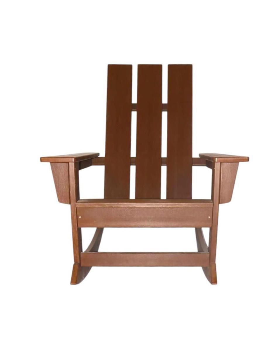 Silla mecedora Adirondack de plástico Silla mecedora Adirondack de plástico