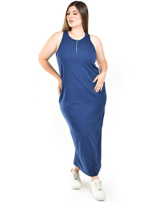Vestido largo casual para mujer