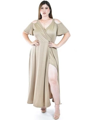 Vestido largo casual para mujer