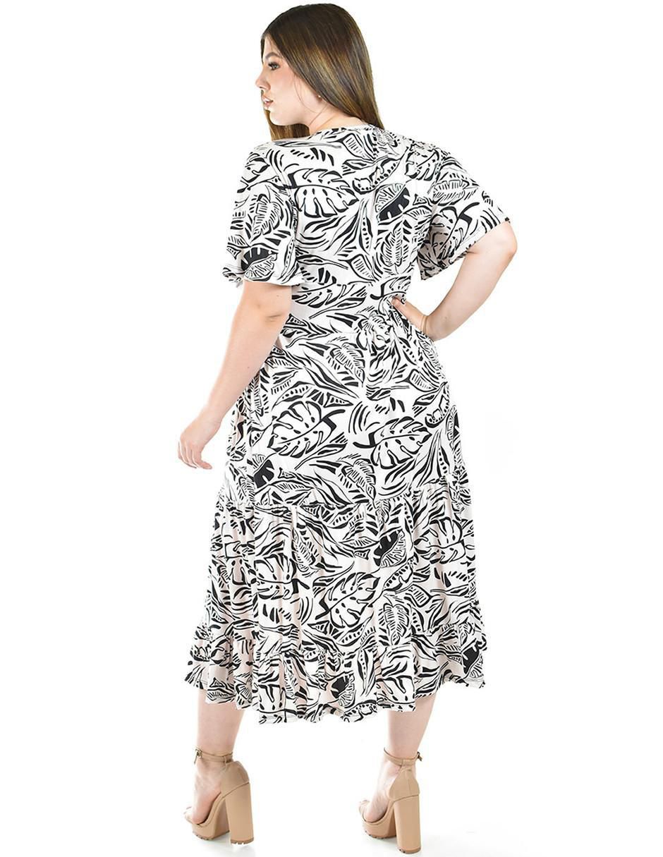 Vestido midi casual para mujer