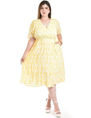 Vestido midi casual para mujer