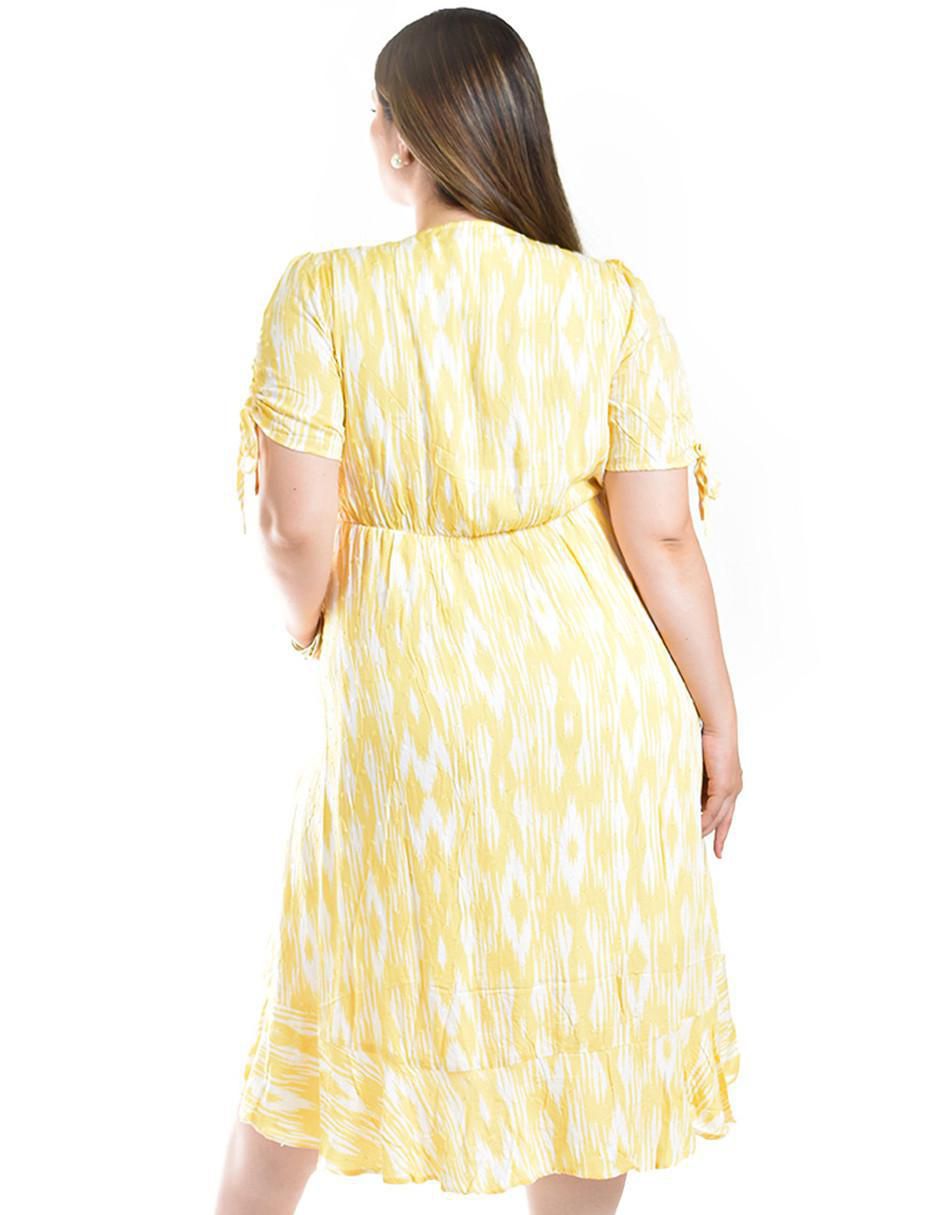 Vestido midi casual para mujer