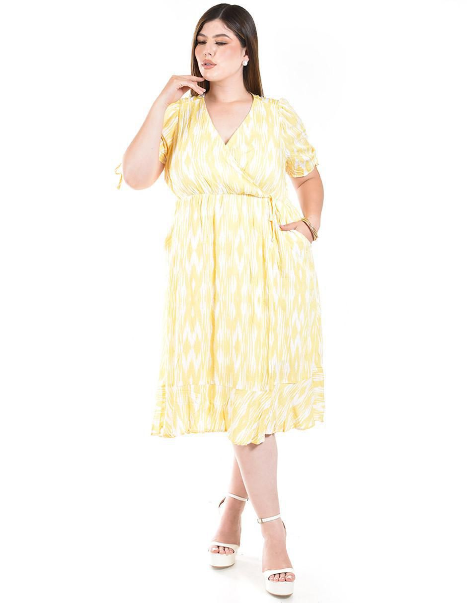 Vestido midi casual para mujer