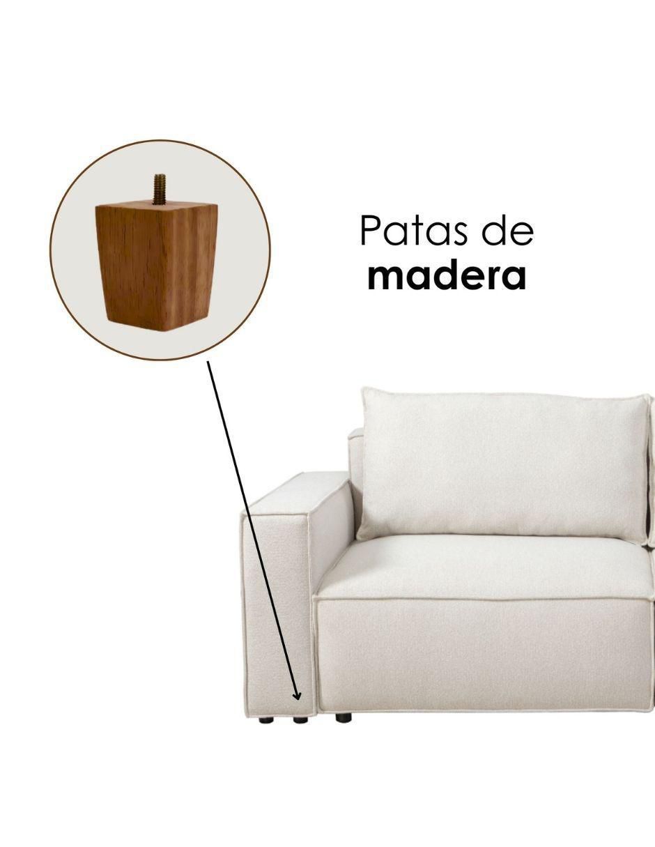 Sofá cama armable de poliéster 6