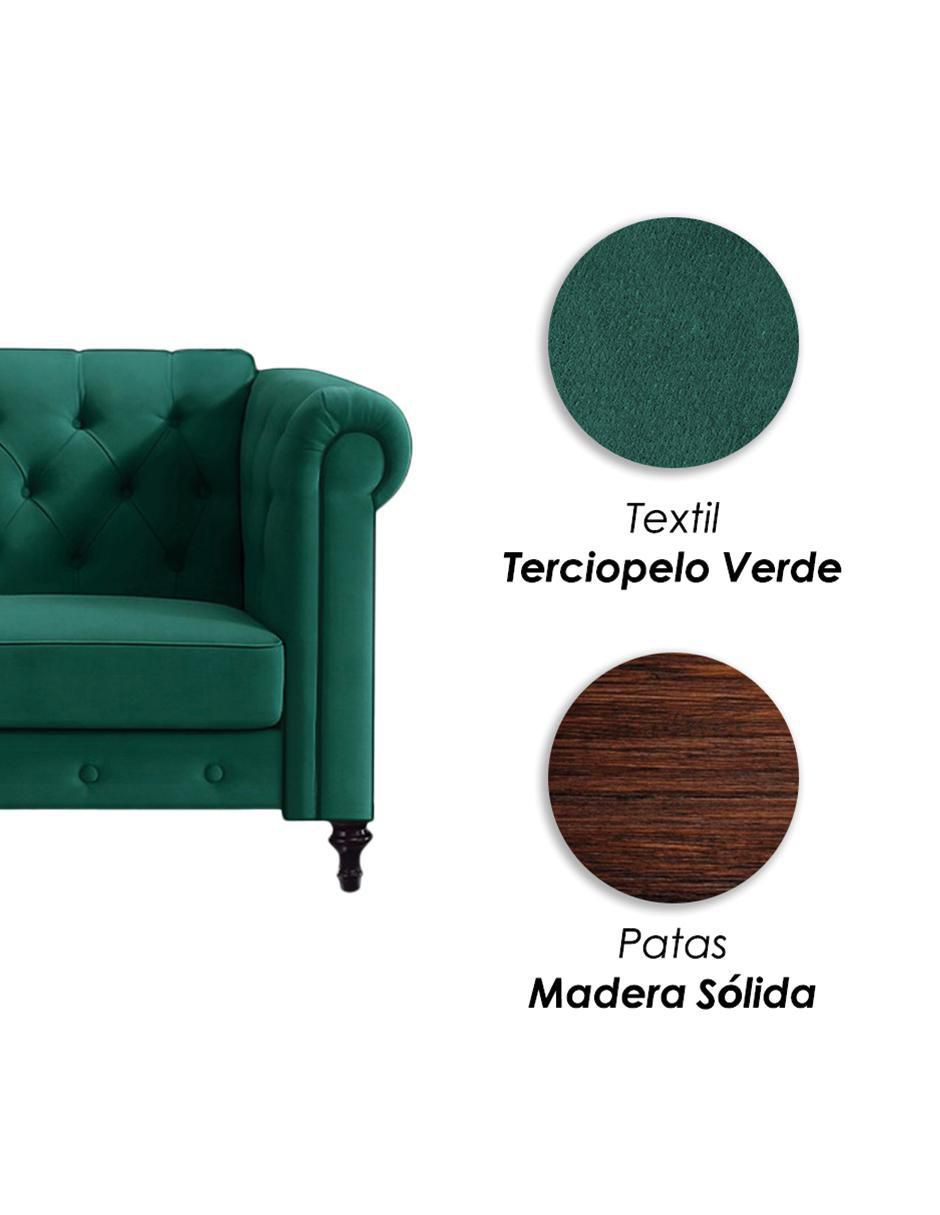 Sofá cama armable de terciopelo 6