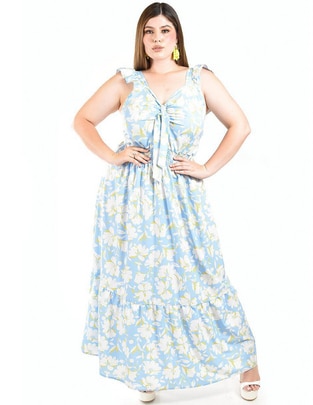 Vestido maxi casual para mujer Vestido maxi casual para mujer