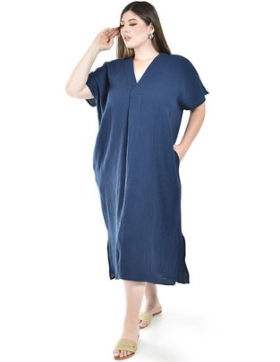 Vestido midi casual para mujer Vestido midi casual para mujer