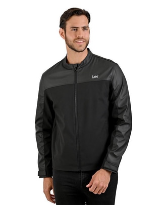 Chamarra casual con bolsillos para hombre Chamarra casual con bolsillos para hombre