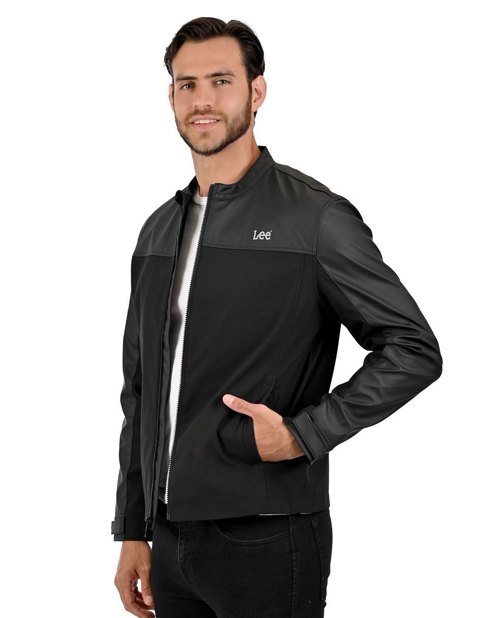 Chamarra casual Lee con bolsillos para hombre