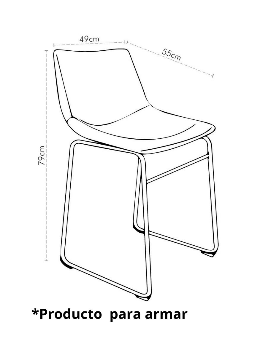 Silla de escritorio York 6