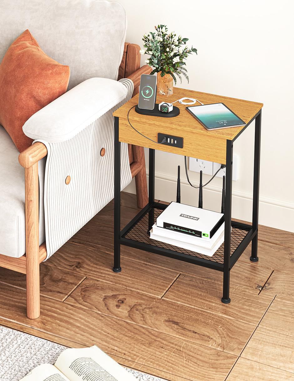 Mesa auxiliar armable oakham