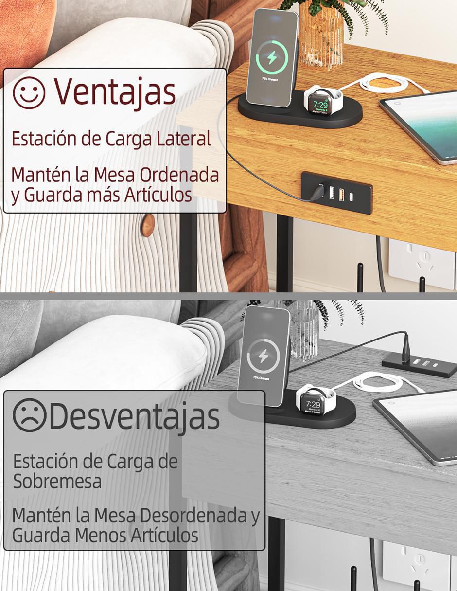 Mesa auxiliar armable oakham 7