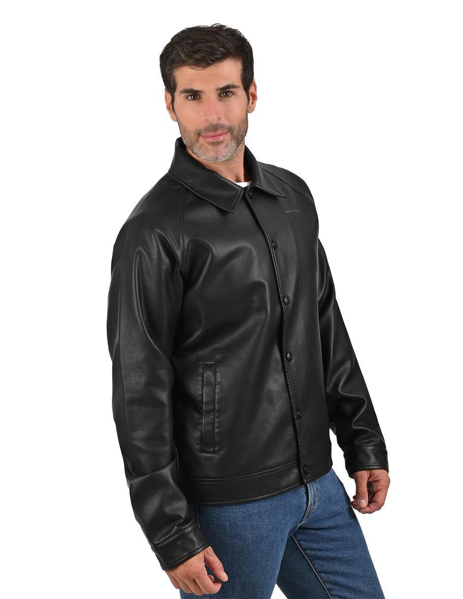 Chamarra casual con bolsillos para hombre