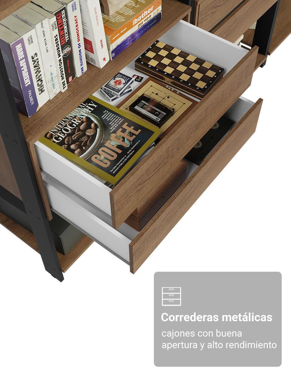 Librero armable Office 2