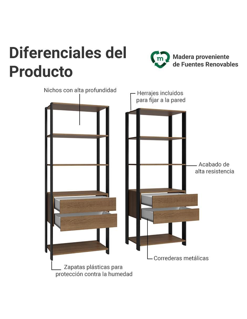 Librero armable Office 7