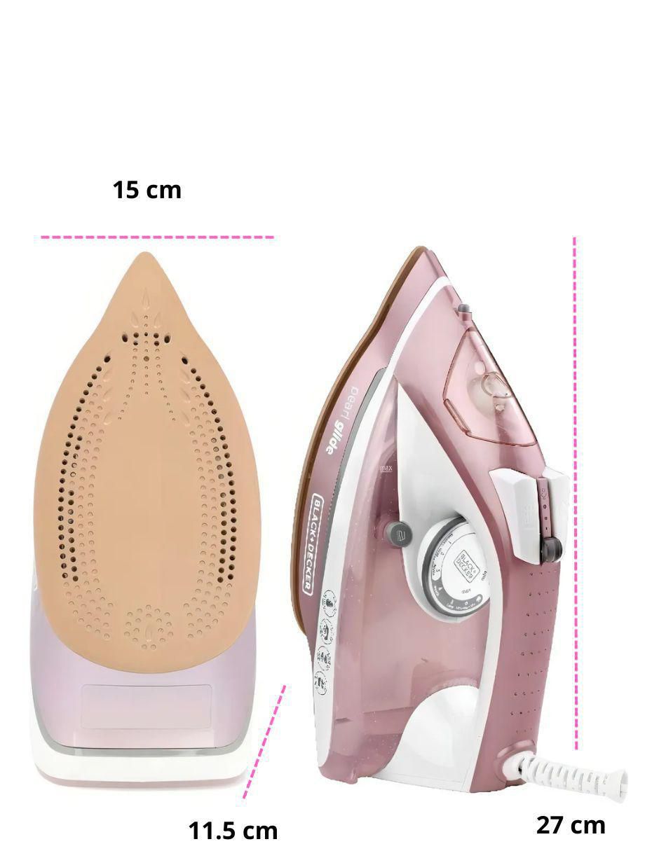 PLANCHADORA IR23972 PEARL GLIDE, ROSA 4