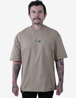 Playera Stkm Company Oversize cuello redondo para hombre