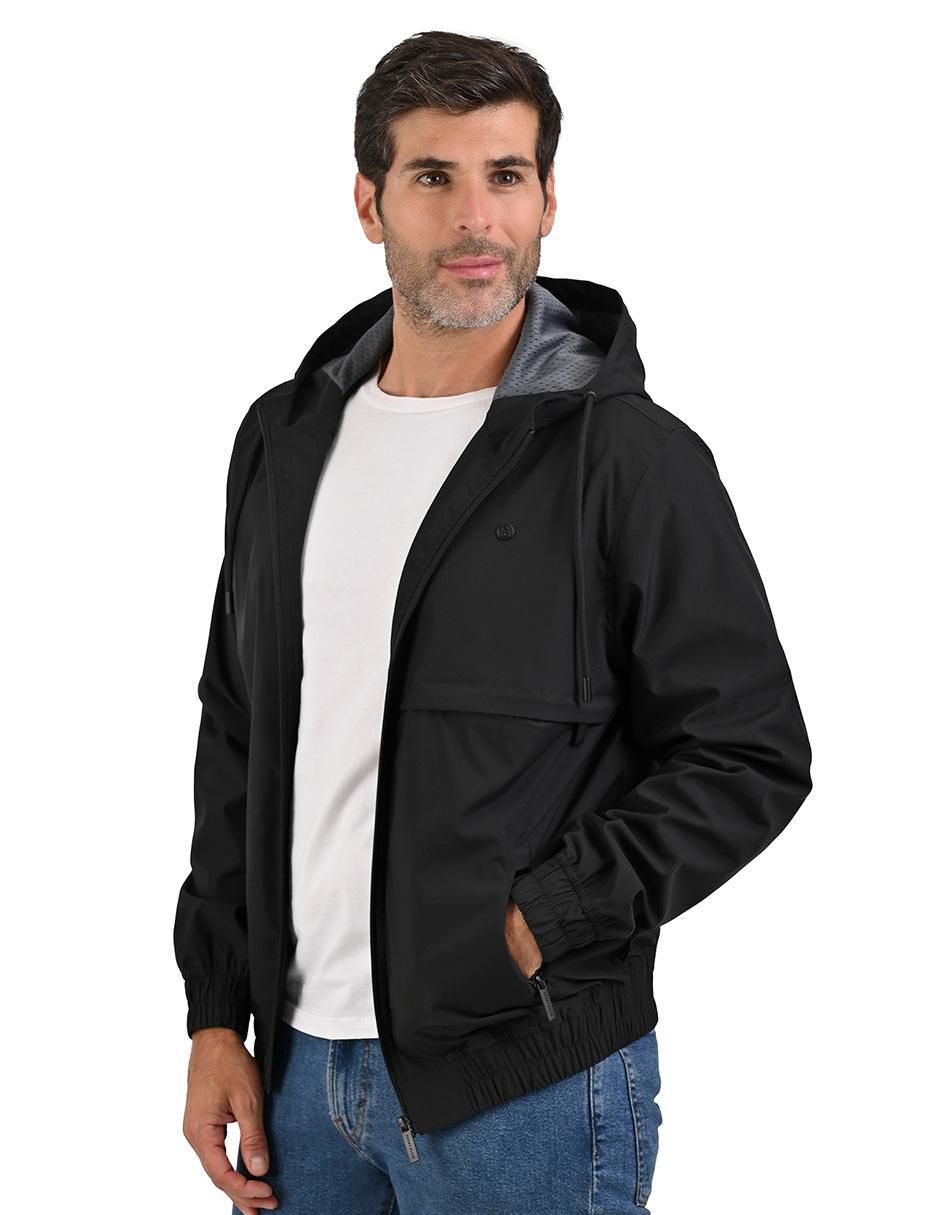 Chamarra casual con bolsillos para hombre 5