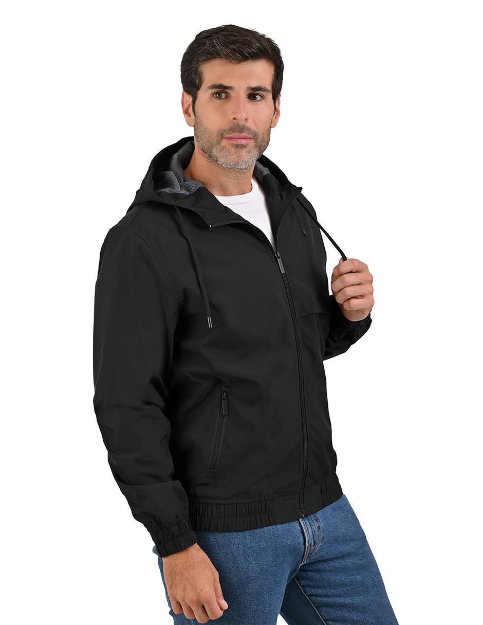 Chamarra casual con bolsillos para hombre