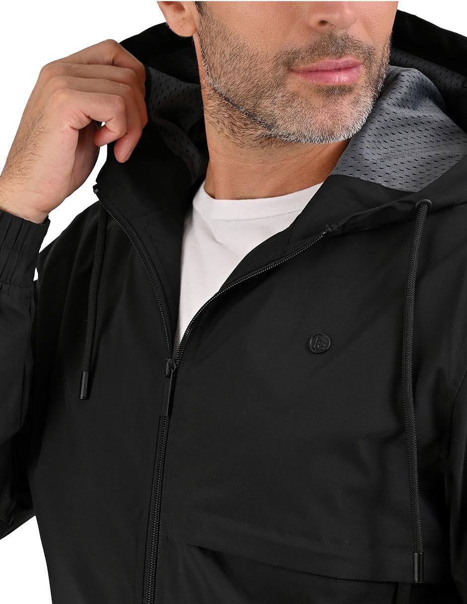 Chamarra casual con bolsillos para hombre