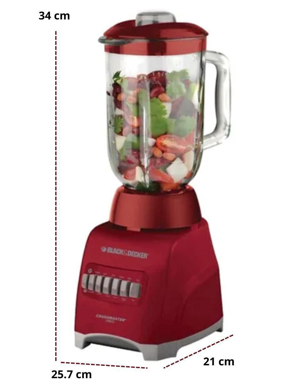 LICUADORA  BL-1000RG B&D, ROJO 3