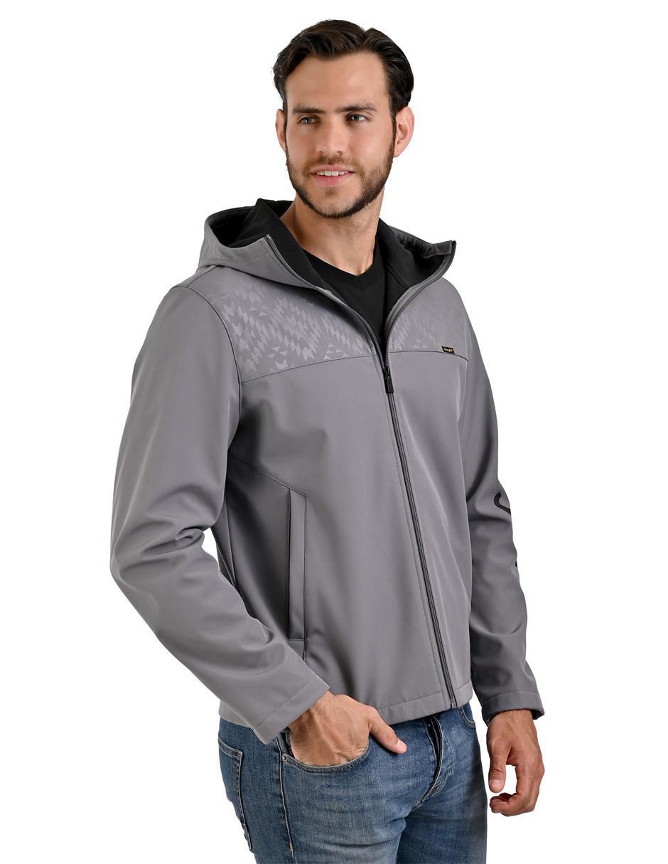 Chamarra casual con bolsillos para hombre