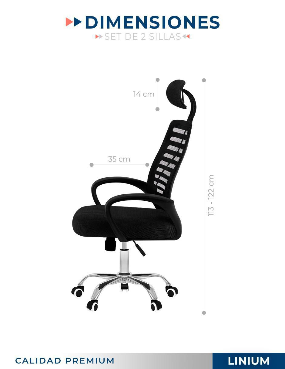 Silla set 2 piezas de plástico 5