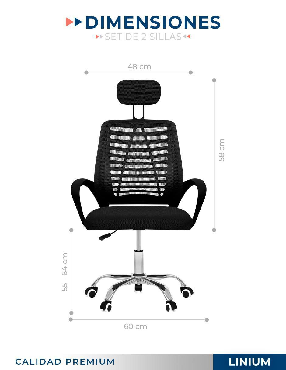 Silla set 2 piezas de plástico 10