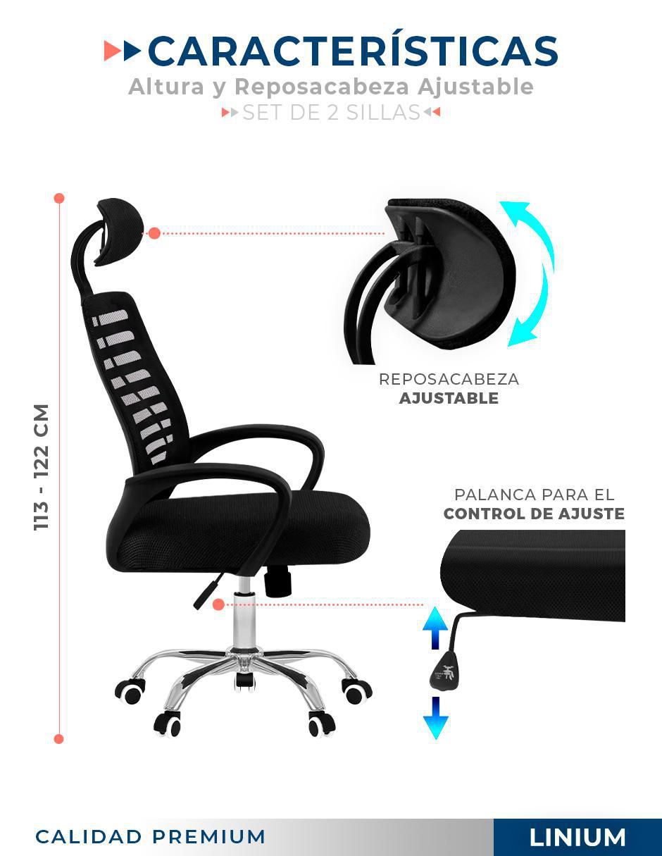Silla set 2 piezas de plástico 2