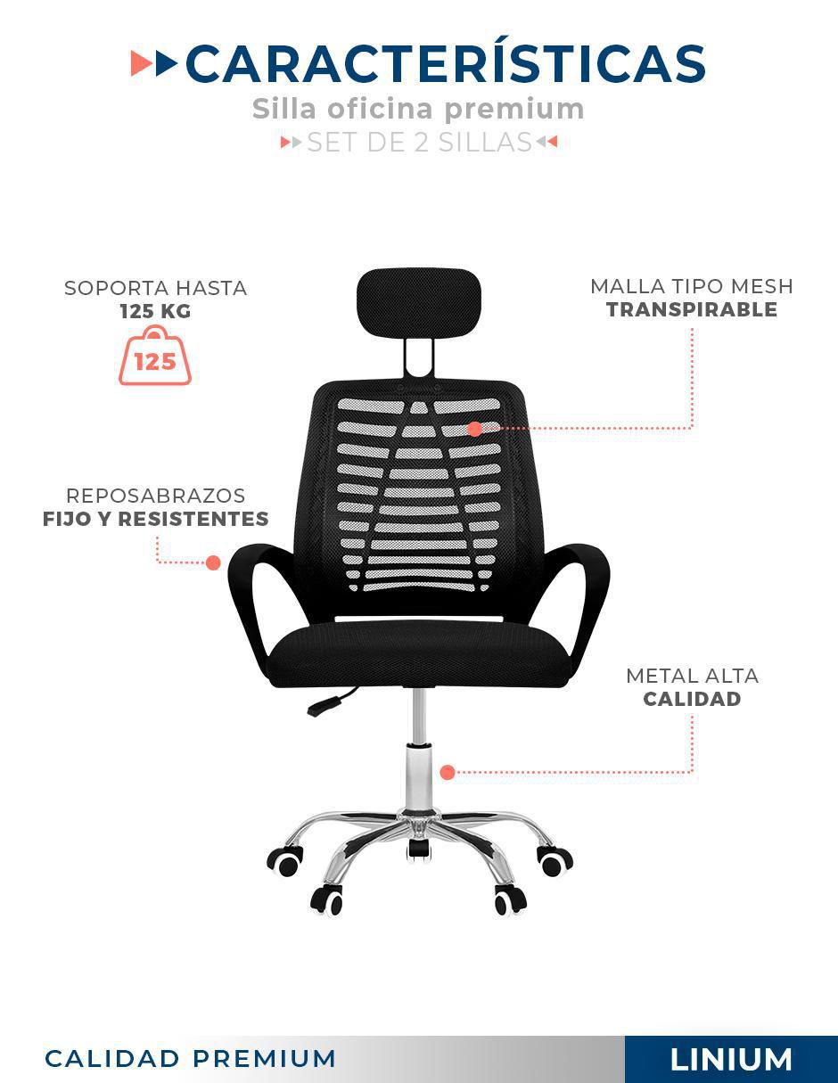 Silla set 2 piezas de plástico 6