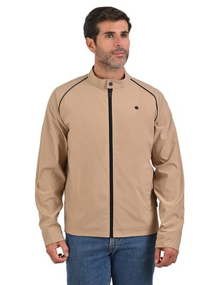 Chamarra casual con bolsillos para hombre Chamarra casual con bolsillos para hombre
