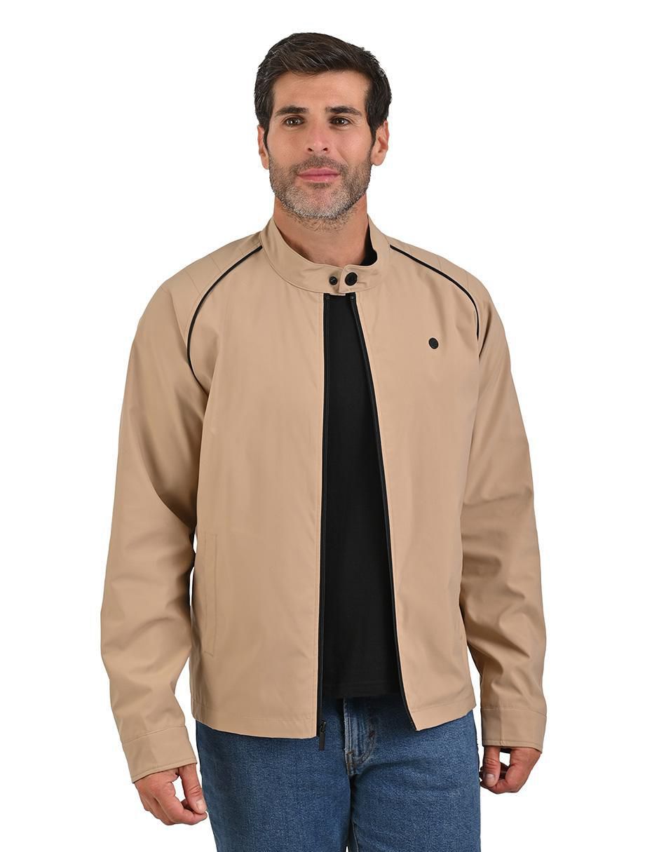 Chamarra casual Perry Ellis Portfolio con bolsillos para hombre