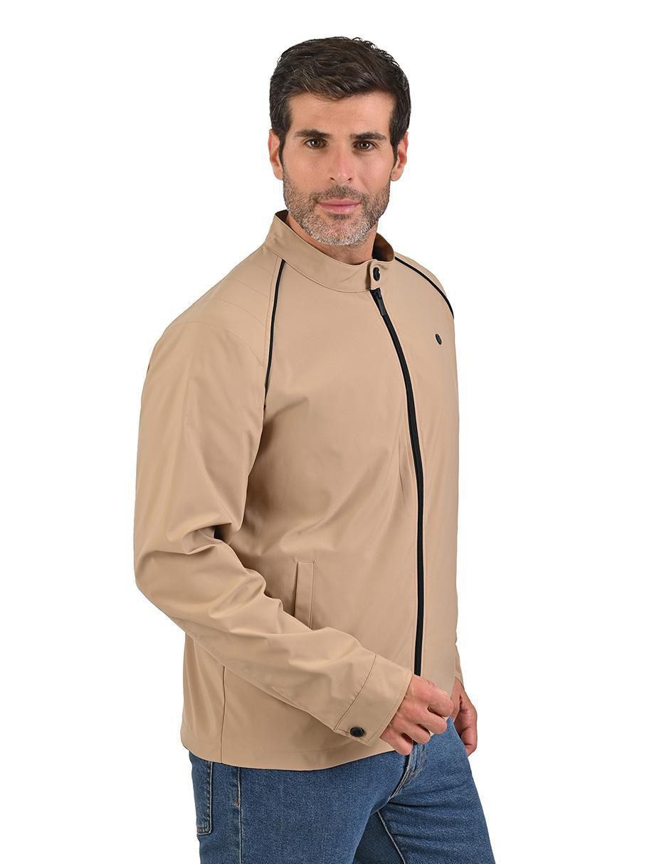Chamarra casual Perry Ellis Portfolio con bolsillos para hombre