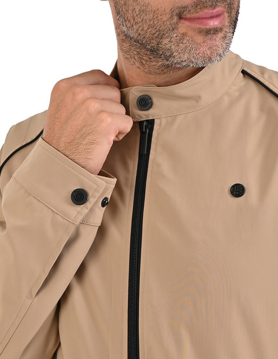 Chamarra casual Perry Ellis Portfolio con bolsillos para hombre