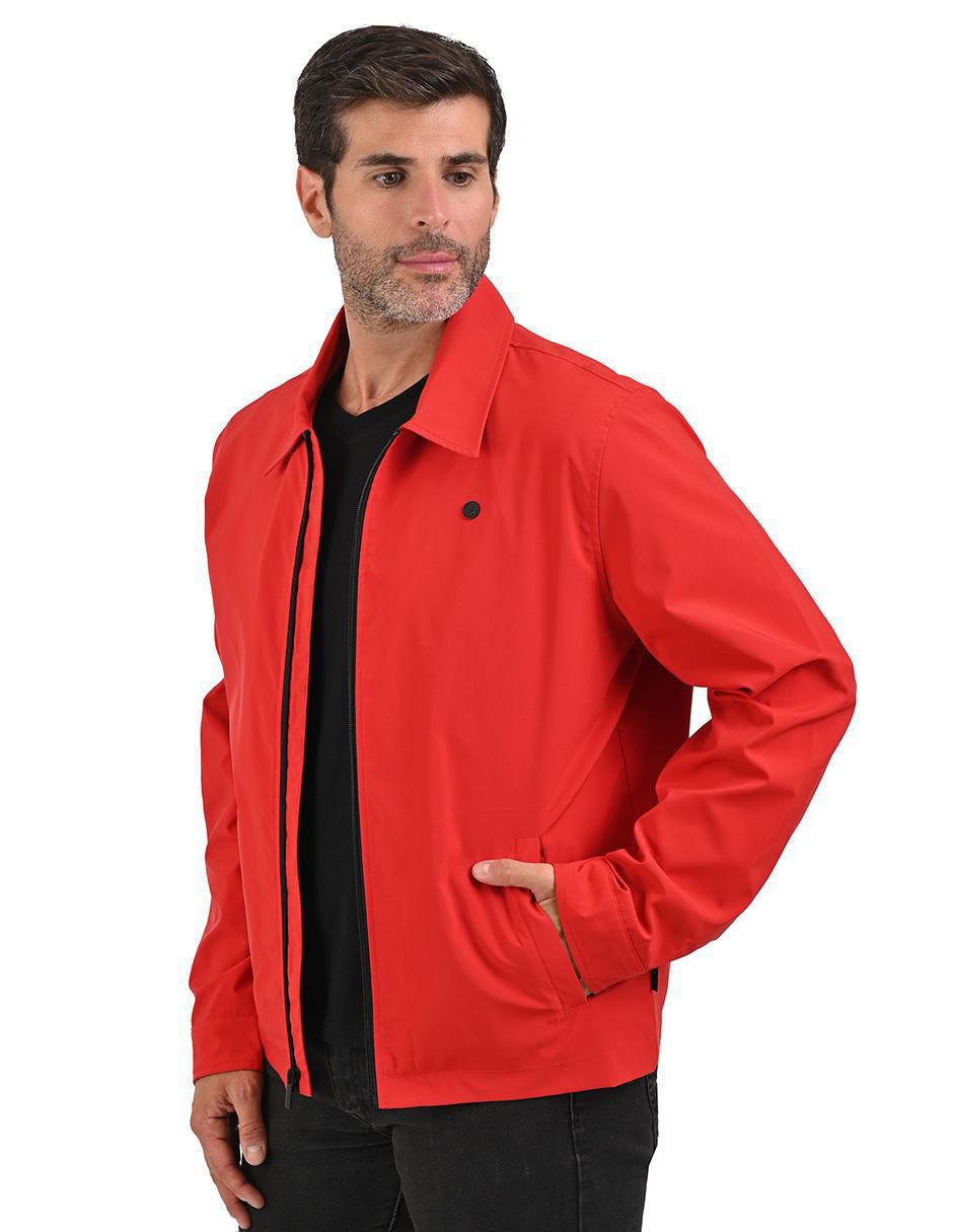 Chamarra casual con bolsillos para hombre 5