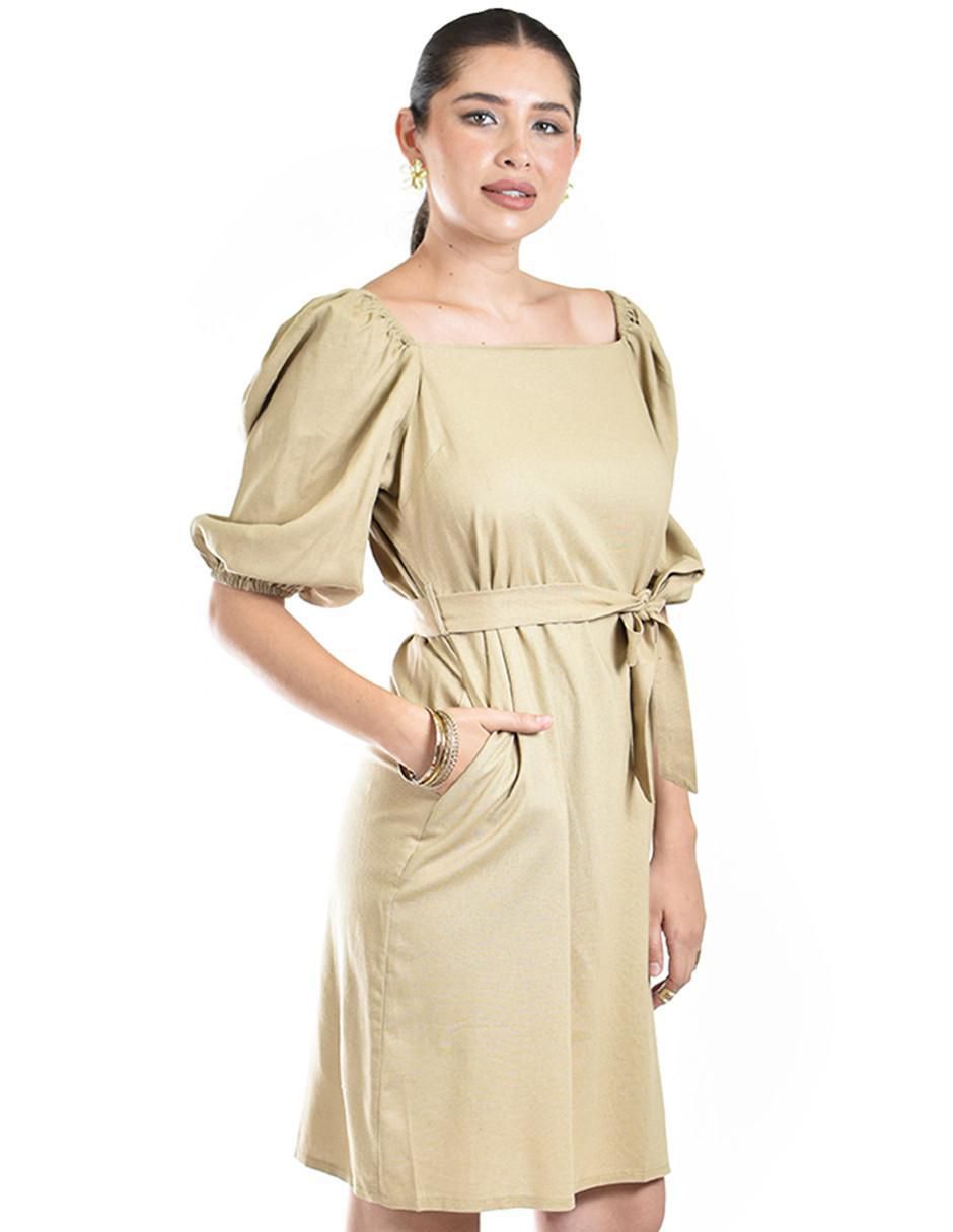 Vestido a la rodilla casual para mujer 5