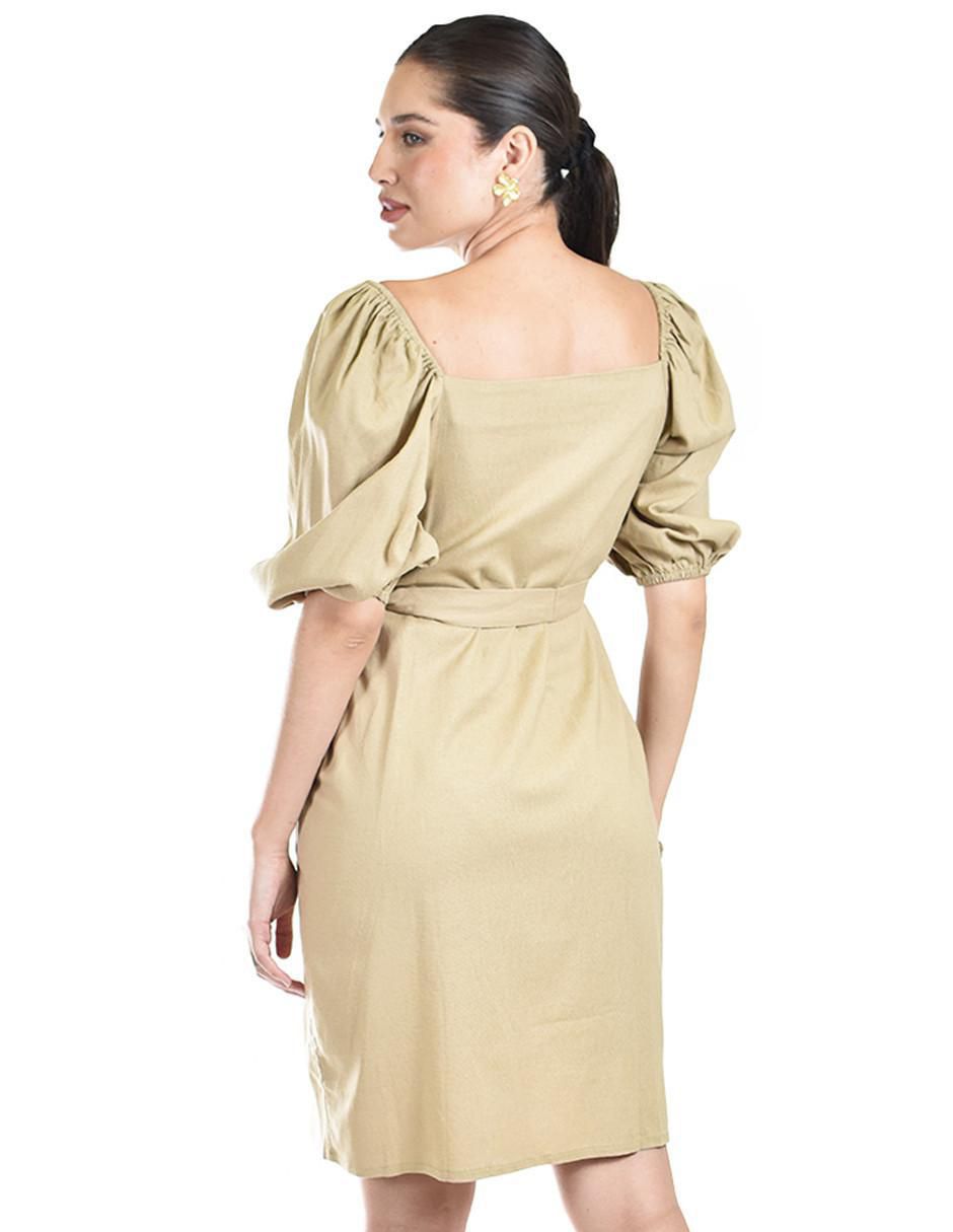 Vestido a la rodilla casual para mujer