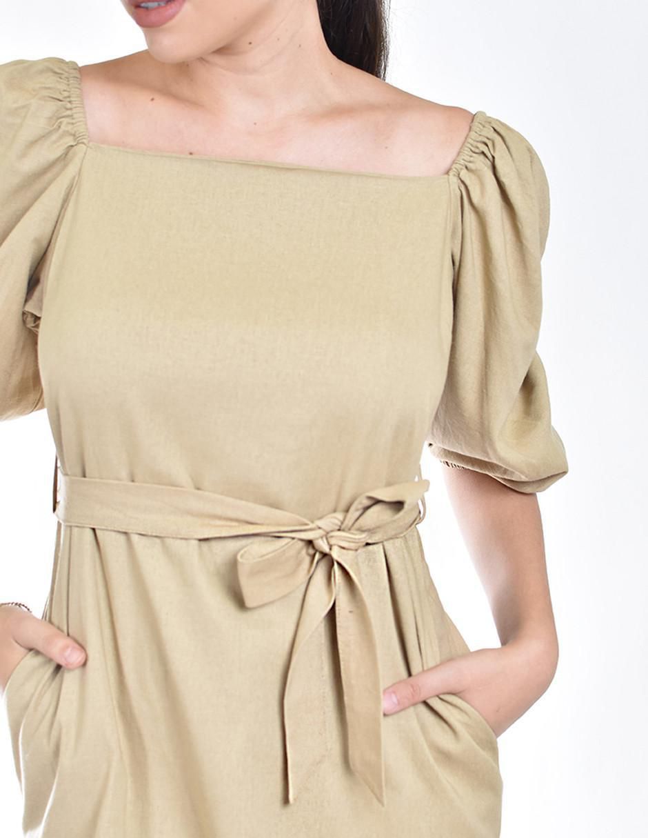 Vestido a la rodilla casual para mujer