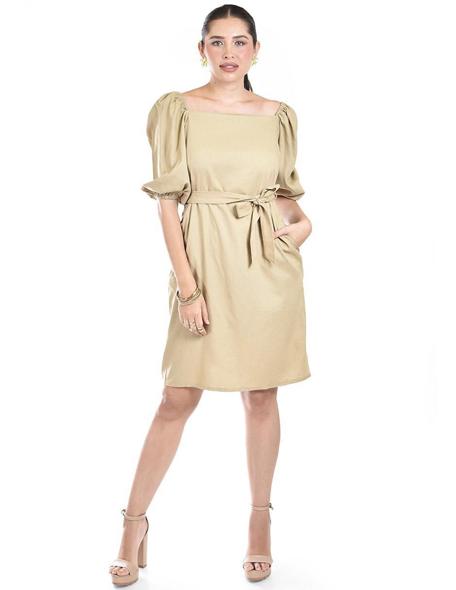 Vestido a la rodilla casual para mujer