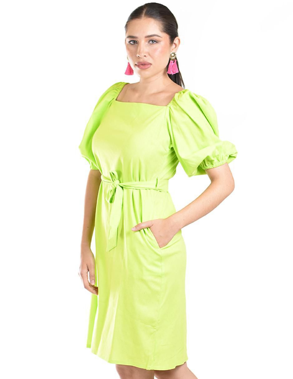 Vestido a la rodilla casual para mujer