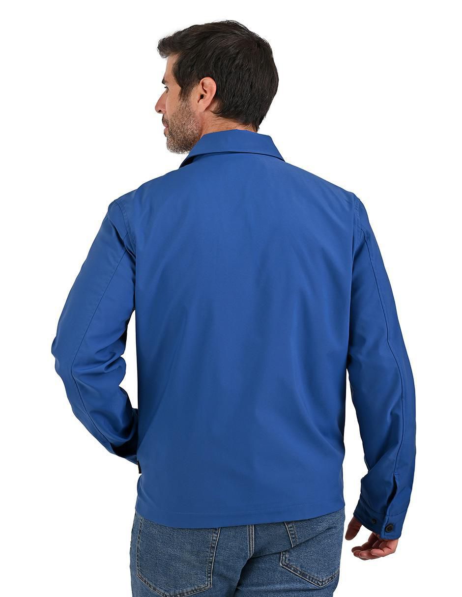Chamarra casual Perry Ellis Portfolio con bolsillos para hombre