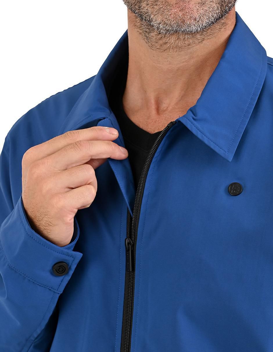 Chamarra casual Perry Ellis Portfolio con bolsillos para hombre
