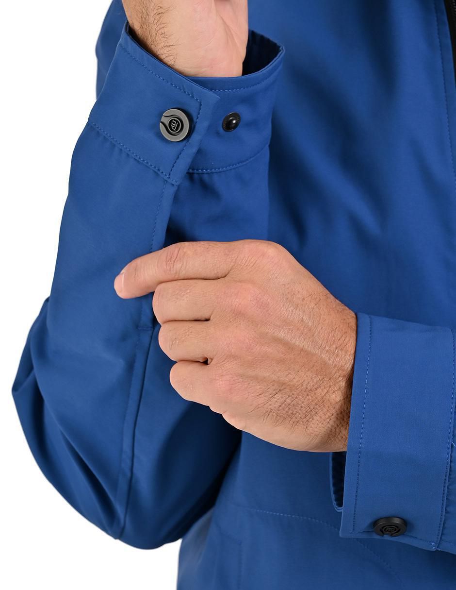 Chamarra casual Perry Ellis Portfolio con bolsillos para hombre