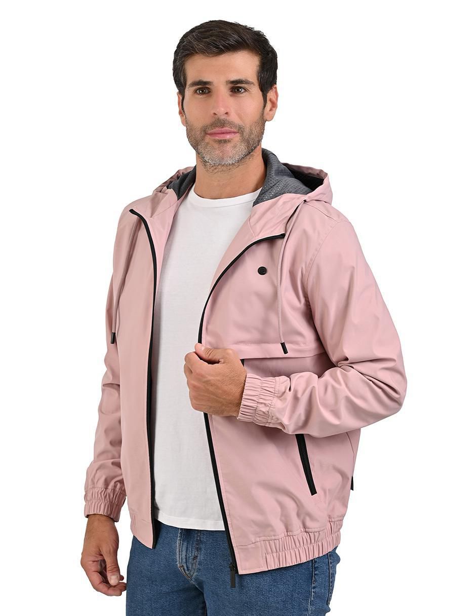Chamarra parka Perry Ellis Portfolio con bolsillos para hombre
